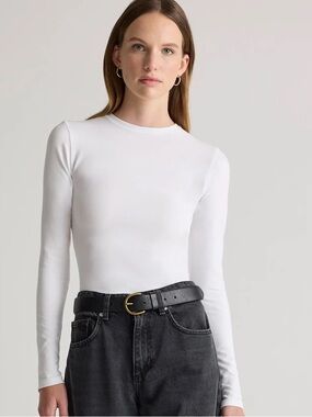 Quince L Fitted Long Sleeve Tee